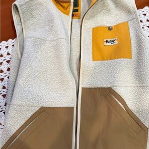 Howler Brothers White and Yellow Vest